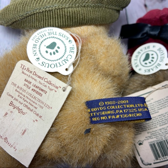 Lot of Vintage Boyd Bears & Rabbit - Picture 5 of 10